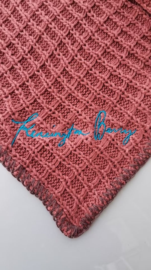 Signature Waffle Knit Throw