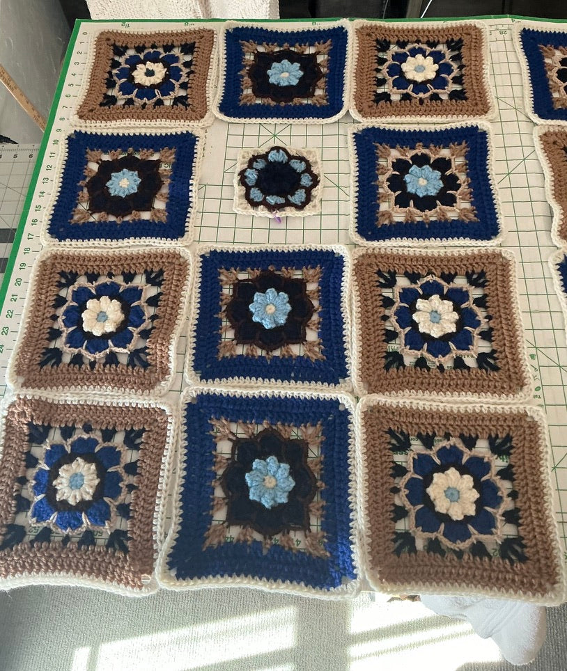 Robinson Crocheted Throw