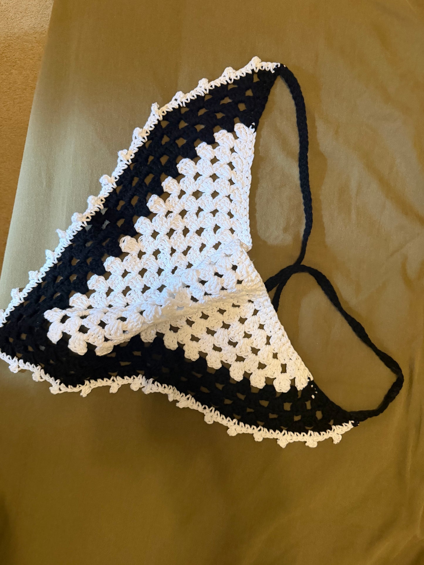 Eamadi Crocheted Bandana Scarf